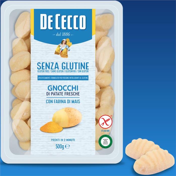 GNOCCHI DI PATATE SENZA GLUTINE GR.500 DE CECCO 