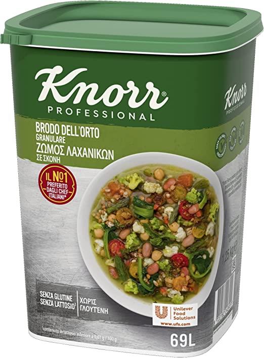 BRODO DELL'ORTO GRANULARE KNORR KG.1,25 SENZA GLUTINE E SENZA LATTOSIO