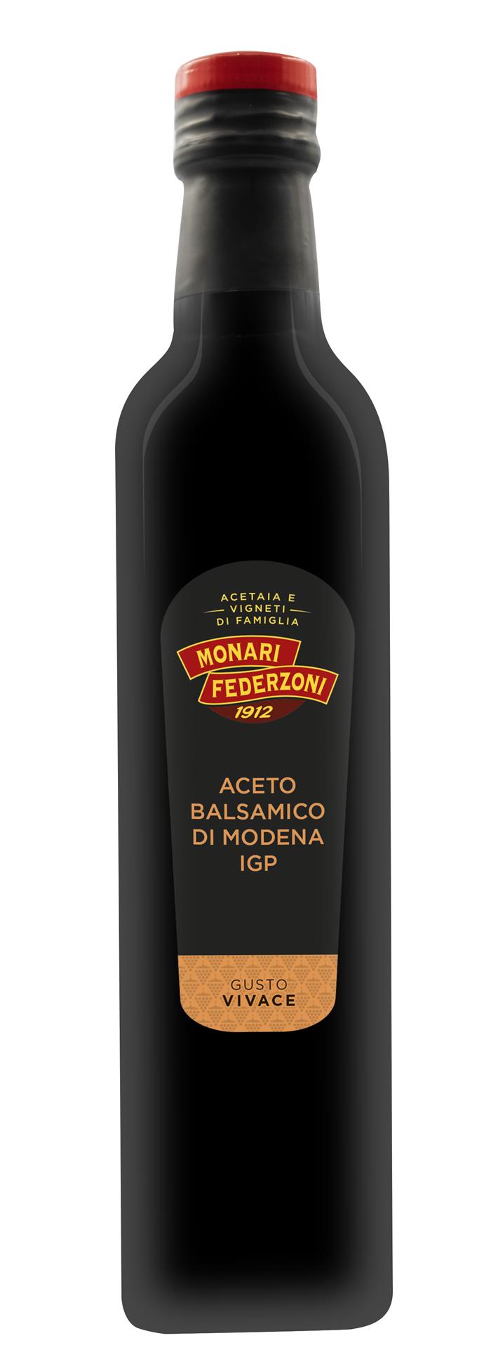 ACETO BALSAMICO DI MODENA IGP 500 ML GUSTO VIVACE - MONARI