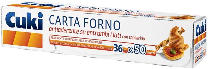 CARTA DA FORNO CON BOX H40X50M CUKI