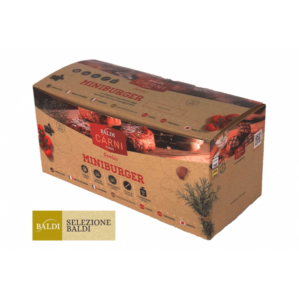 MINIBURGER SCOTTONA GR.80 BALDI SURGELATO SENZA GLUTINE