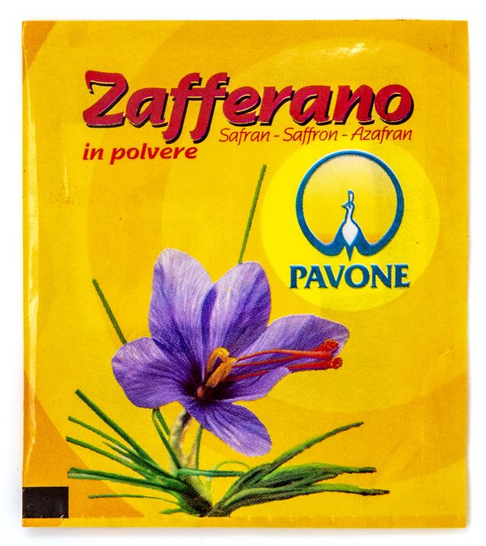 ZAFFERANO IN BUSTINA PAVONE  GR.0,125