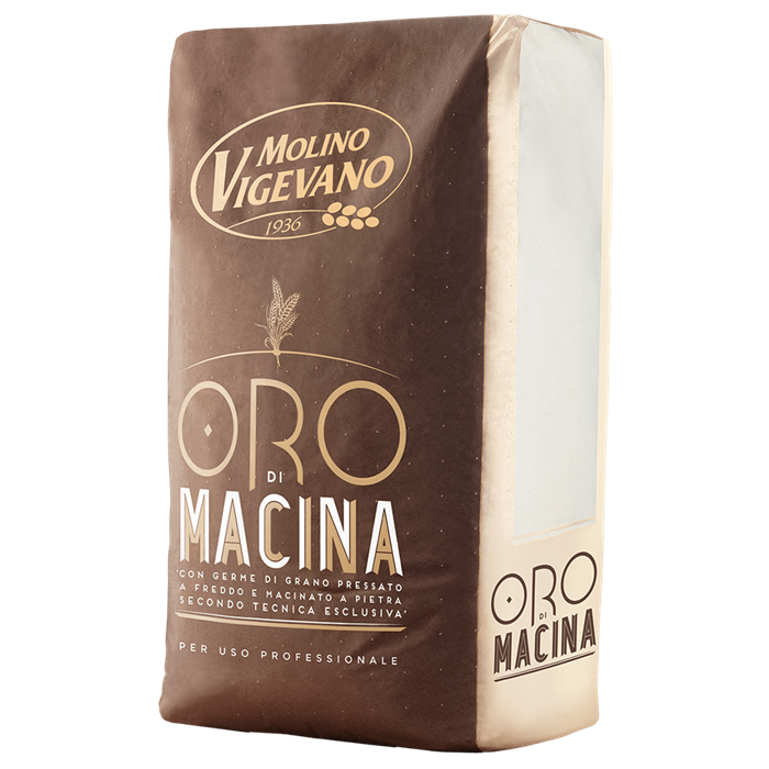 FARINA MOLINO VIGEVANO MORESCHINA RICCA KG.10 W270-290 FARINA MULTICEREALI CON SEMI