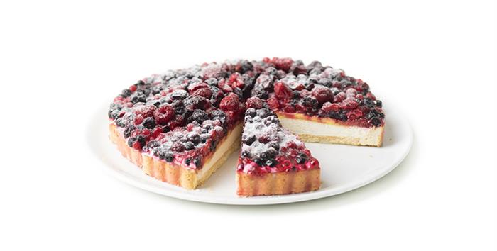 CROSTATA FRUTTI DI BOSCO PRETAGLIATA GR.1400X14 DONATELLA SURGELATO