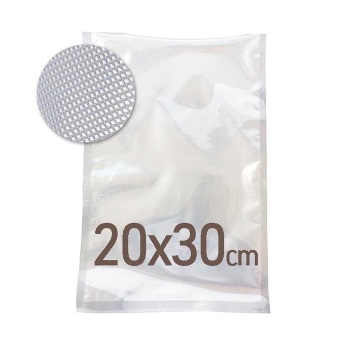 BUSTA SOTTOVUOTO GOFFRATA 20X30 CM 100PZ CROW CHEF - 90/100MY