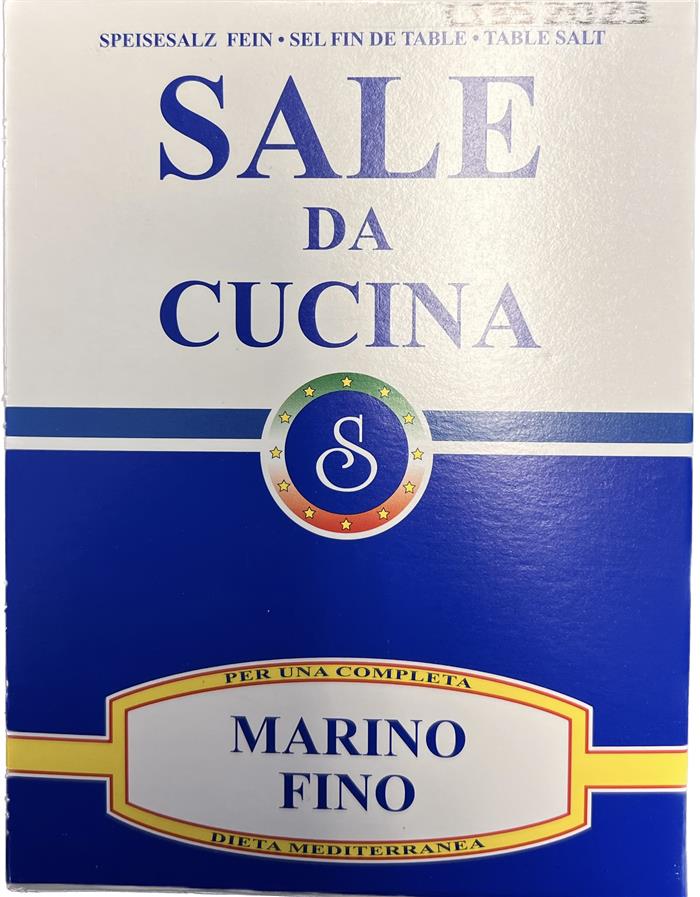 SALE MARINO FINO DIETA MEDITERRANEA KG.1