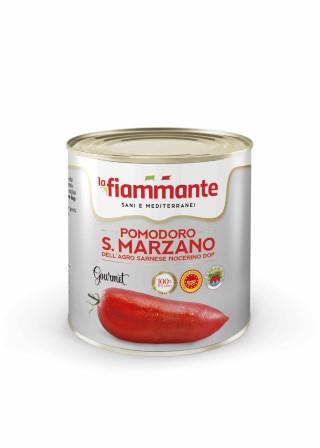PELATI SAN MARZANO LA FIAMMANTE D.O.P. DELL'AGRO SARNESE KG.2,5 - PESO SGOCCIOLATO.KG.1,5
