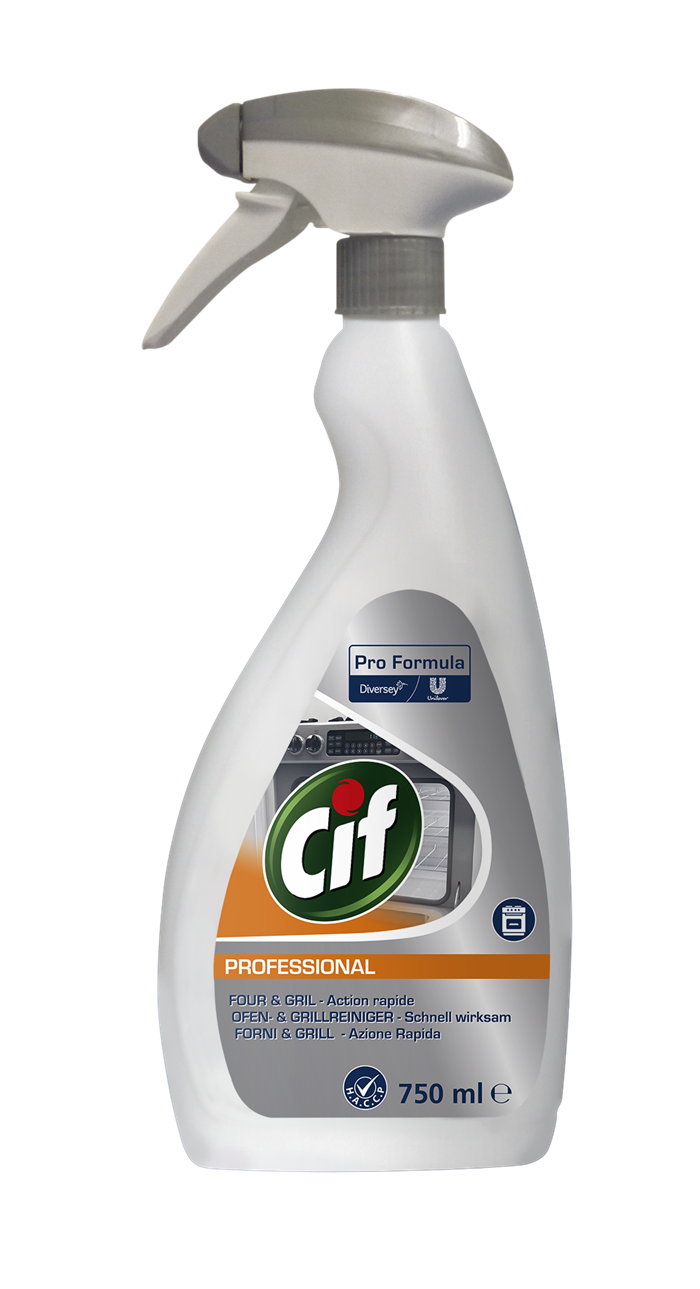 DETERSIVO CIF FORNI & GRILL ML.750 AZIONE RAPIDA - PROFESSIONAL