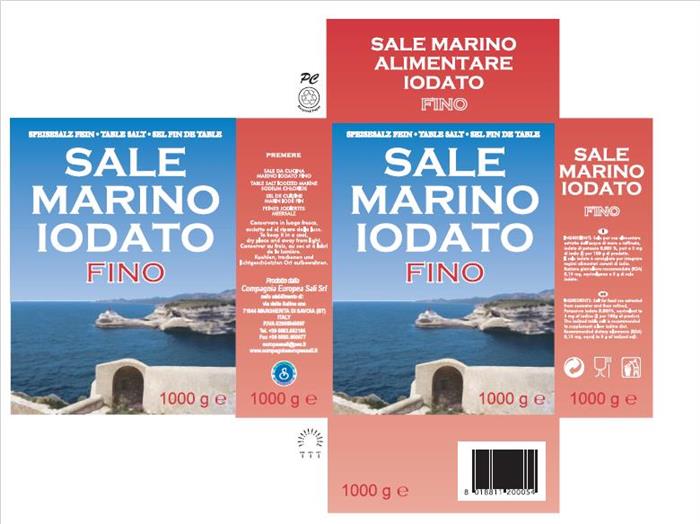 SALE MARINO FINO IODATO COSTA KG.1
