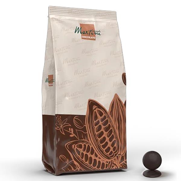 CIOCCOLATO DISCHI FONDENTE 54% KG.1 32/34 MASTER MARTINI - FOOD SERVICE