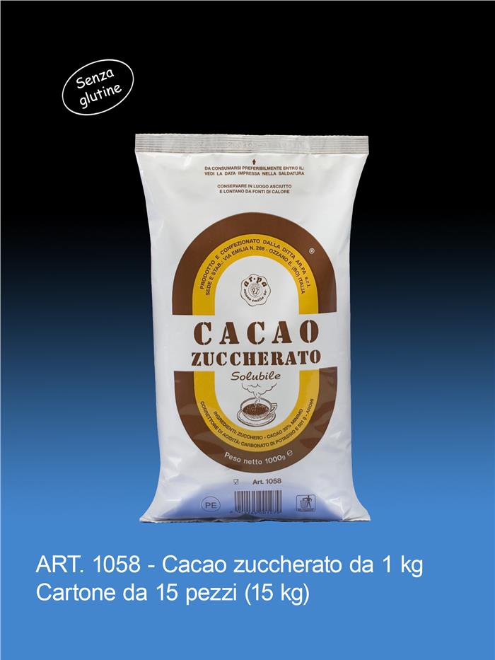 CACAO ZUCCHERATO KG.1 SENZA GLUTINE
