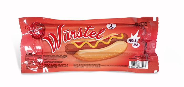 WURSTEL GRANDI BONAZZA PZ.3 GR.250