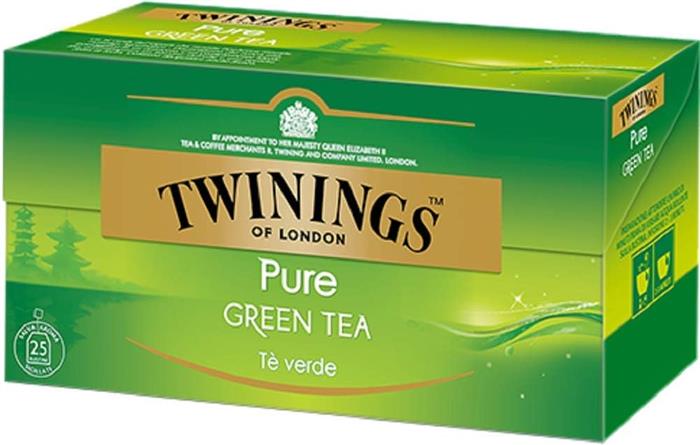 TEA TWININGS PURE GREEN 25 FILTRI ANTIOSSIDANTE