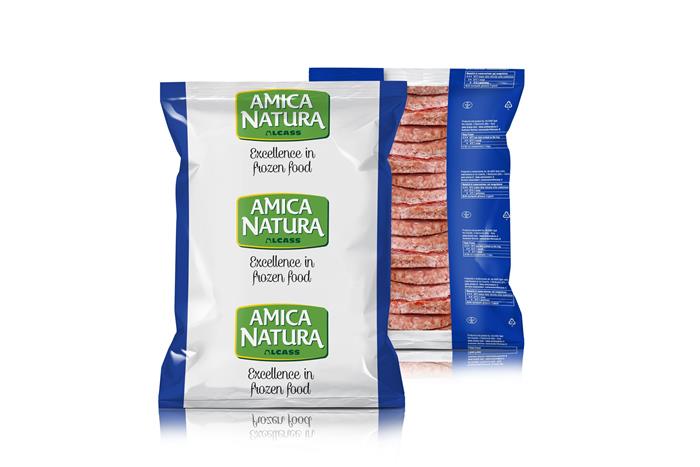 HAMBURGER DI BOVINO IQF GR.100 ALCASS SURGELATO