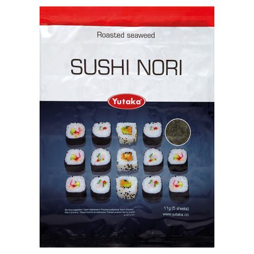 ALGA PER SUSHI YUTAKA SUSHI NORI GR.11X5 FOGLI