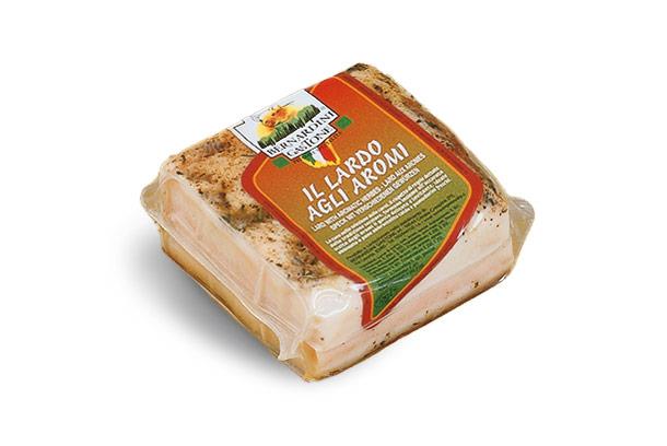LARDO AGLI AROMI SOTTOVUOTO KG.2 BERNARDINI GASTONE
