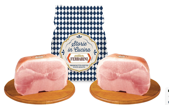 PROSCIUTTO COTTO ALTA QUALITA' STORIE IN CUCINA FERRARINI SENZA GLUTINE E SENZA LATTOSIO
