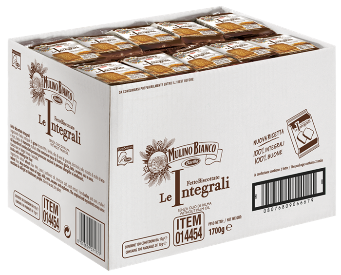 FETTE BISCOTTATE INTEGRALI BARILLA GR.17X100