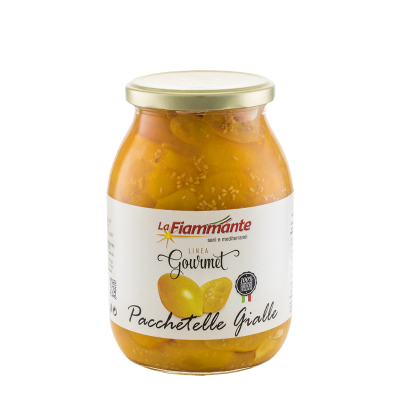 POMODORI GIALLI PACCHETELLE LA FIAMMANTE KG.1 - PRODOTTO 100% ITALIANO