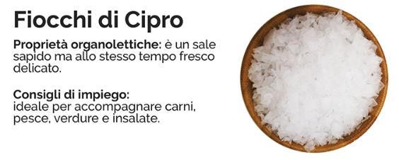 SALE MARINO FIOCCHI DI CIPRO GR.480 MONTOSCO - 100% NATURALE