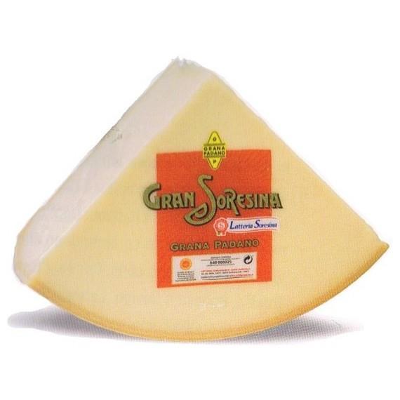 FORMAGGIO GRANA PADANO EXTRA SORESINA 1/8 SOTTOVUOTO
