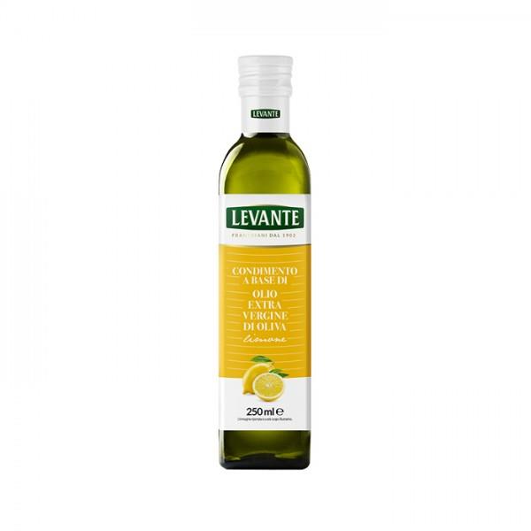 OLIO EXTRA VERGINE AROMA LIMONE BOTTIGLIA ML.250 LEVANTE