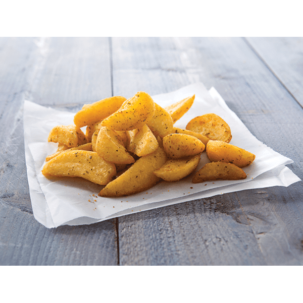 PATATE AVIKO SPICCHI MEDITERRANEI SURGELATO 4X2500  SENZA GLUTINE WEDGES GARLIC & HERBS