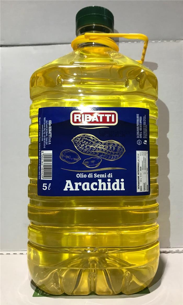 OLIO DI SEMI ARACHIDI PET RIBATTI LT.5