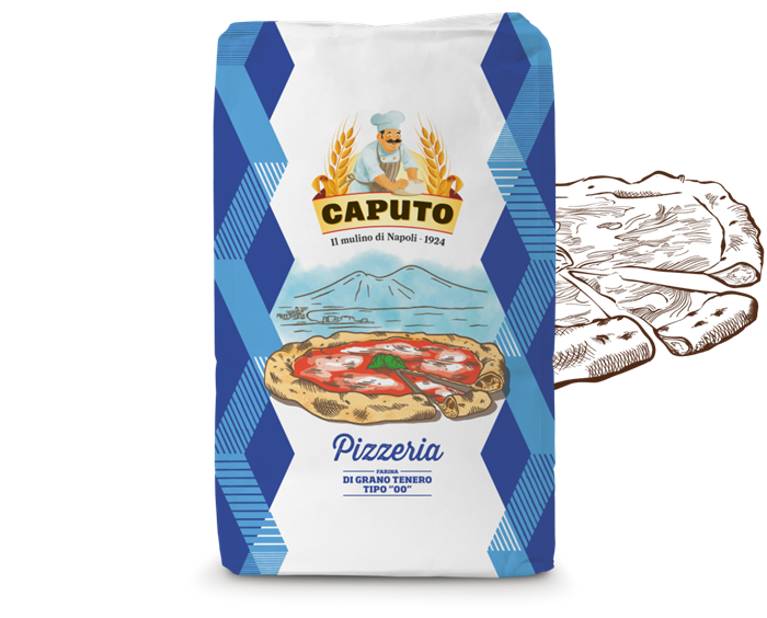 FARINA CAPUTO BLU PIZZERIA KG.25 W 260/280 - GRANO TENERO TIPO 