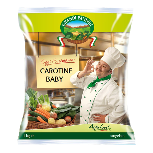 CAROTE BABY GRAN PANIERI KG.2,5 SURGELATO