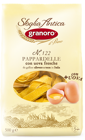 PAPPARDELLE UOVO 122 GR.500X12 GRANORO
