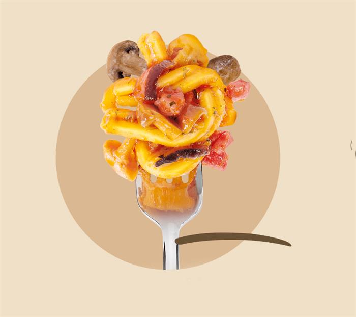 SURGITAL STROZZAPRETI SPECK E FUNGHI GR.300X4 FIORDIPRIMI SURGELATO