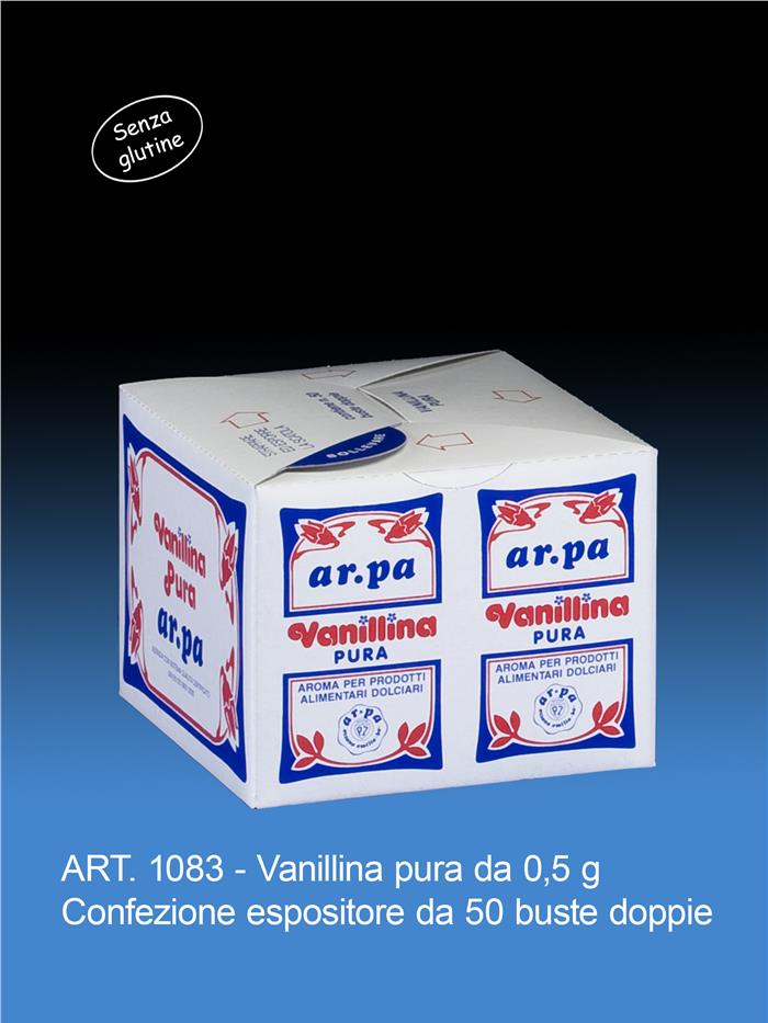 VANILLINA PURA X 50 PZ SENZA GLUTINE