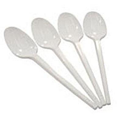 CUCCHIAI BIANCHI CONFEZIONE 100 PZ. 