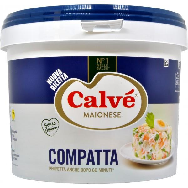 MAIONESE CALVE' COMPATTA GASTRONOMICA SENZA GLUTINE KG.4,75