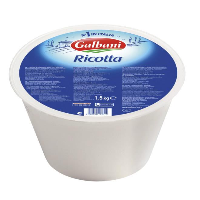 RICOTTA FRESCA STANDARD PROFESSIONAL GALBANI KG.1,5