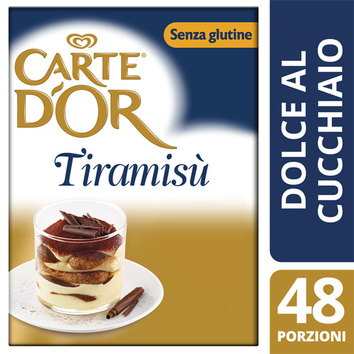 CREMA PER TIRAMISU' CARTE D'OR GR.490 SENZA GLUTINE