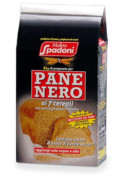 FARINA SPADONI PANE NERO MISCELA KG.1