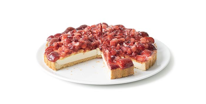 CROSTATA ALLE FRAGOLE PRETAGLIATA GR.1400X14 DONATELLA SURGELATO