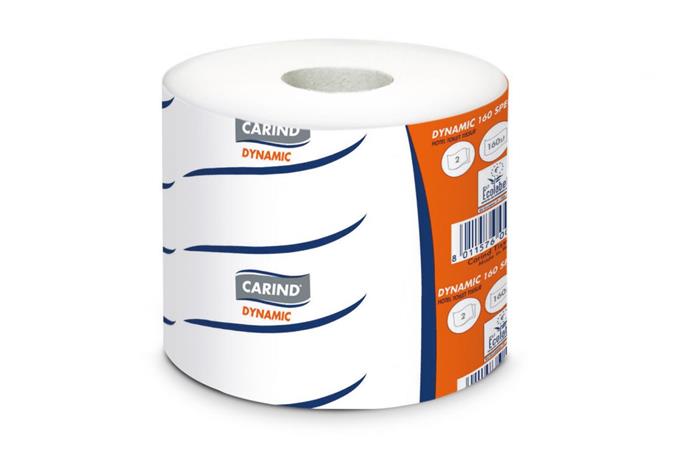 CARTA IGIENICA FASCETTATA 2 VELI CARIND